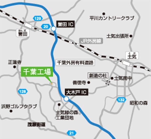 千葉工場 地図